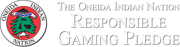 The Oneida Indian Nation Responsible Gaming Pledge
